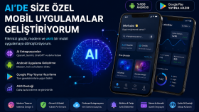 AI'de size özel mobil uygulamalar geliştiririm