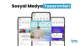 Markalar için yapmış olduğum sosyal medya tasarımları