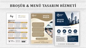 broşür ve menü tasarımı yaparım
