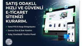 satış odaklı, hızlı ve güvenli e-ticaret sitenizi kurarım