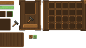Pixel Art Oyun için Demirci UI