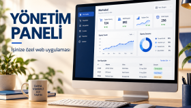 işinize özel web uygulaması ve yönetim paneli geliştiririm