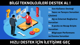 bilgisayar sorunlarınızı çözerim
