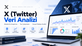tez ve araştırmalar için X (Twitter) verisi analiz ederim