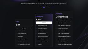 Pricing Screen