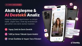 Denkly - Çapraz Platform Eşleşme ve Tanışma Uygulaması