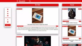 Okunabilir web sitesi çalışmam