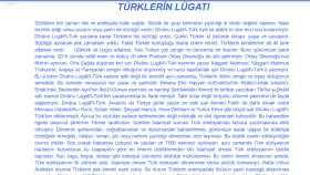 Dîvânu Lugâti't-Türk Üzerine Bir Metin Yazısı