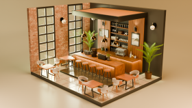 Kafe İç Mekanı