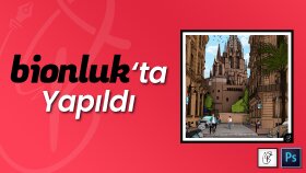 Furkan Aracı İçin Barselona Katedral Çizimi