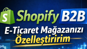 shopify vb. e-ticaret mağazanızı özelliştirebilirim