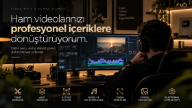videonuzu izlenesi, akıcı ve profesyonel hale getiriyorum