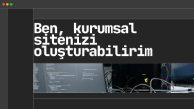 sizin için kurumsal sitenizi oluşturabilirim