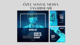 Sağlık Sosyal Medya tasarımı