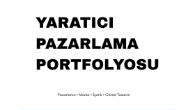 Grafik Tasarım & Sosyal Medya Tasarımı Portfolyosu