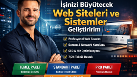 işletmenizi dijital dünyada öne çıkaracak sistemler kurarim