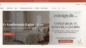 Ev Tekstili E-Ticaret Sitesi — Evimi Giydir