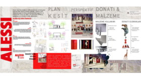 ALESSI Vitrin Tasarımı