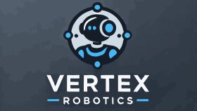 Vertex Robotics logo tasarımı