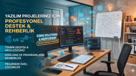  yazılım alanında destek verebilirim