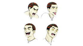 Karakter Tasarımı ve Expression Sheet Örneklerim