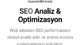 Web Sitenizin Detaylı Seo Raporunu Hazırlıyorum