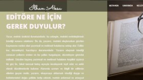 redaksiyon, edit ve mizanpaj işinizi titizlikle yaparım