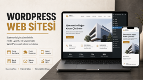 WordPress ile anahtar teslim kurumsal web sitesi kurarım