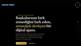 Mahzen Dijital - Kurumsal Web Sitesi Tasarımı