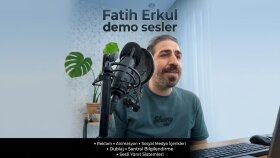 projelerinize profesyonel sesimle hayat veririm