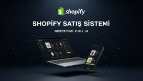 shopify ile profesyonel satış mağazanızı kurarım