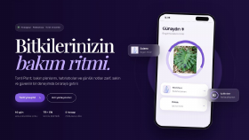 Tonti Plant — Bitki Bakım Uygulaması Ürün Sitesi