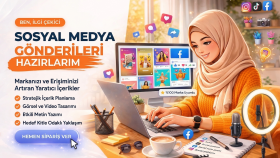 ilgi çekici sosyal medya gönderileri hazırlarım