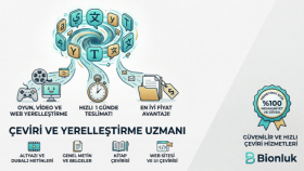 oyun, altyazı ve metinlerinizi İngilizce ve Türkçe çeviririm
