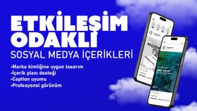 dikkat çeken Instagram post tasarımları hazırlarım