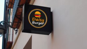 Daisy Burger Logo Tasarımı