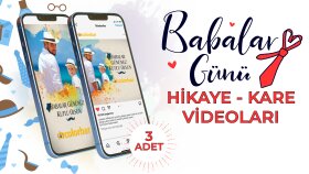 BABALAR GÜNÜ HÎKAYE-KARE VÎDEOLARI (3 ADET)
