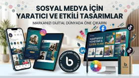 markanıza uygun sosyal medya tasarımları yaparım