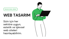 profesyonel ve modern her türlü web sitesini yapabilirim