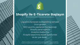 shopify ile profesyonel e-ticaret mağazanızı kurabilirim