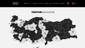 San Kuaför Wix - Türkiye harita Entegrasyonu