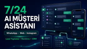işletmeniz için yapay zekâ müşteri asistanı kuruyorum