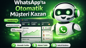 Ben WhatsApp üzerinden otomatik müşteri kazandırırım