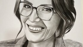 kadın portre 50x70
