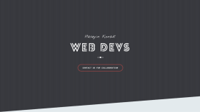 Kişisel Web Sitesi