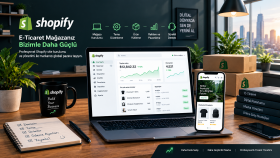 shopify ile markanızın yöneticiliğini yaparım