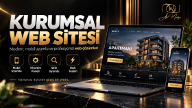 sizin için kurumsal web sitesi yapabilirim