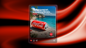 Coca Cola - Instagram Post Tasarımı