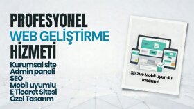 profesyonel web sitesi yaparım