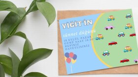 bütün özel günleriniz için davetiye tasarlayabilirim